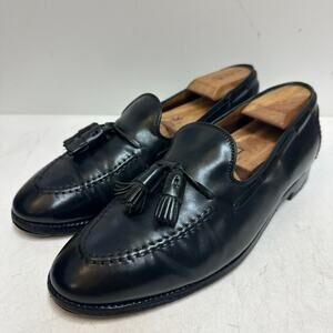 NEW HEELS Alden x Brooks Brothers 06600 Black Shell Cordovan Tassel Loafer 9 D